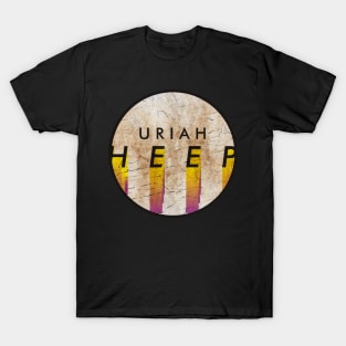 Uriah Heep - VINTAGE YELLOW CIRCLE T-Shirt